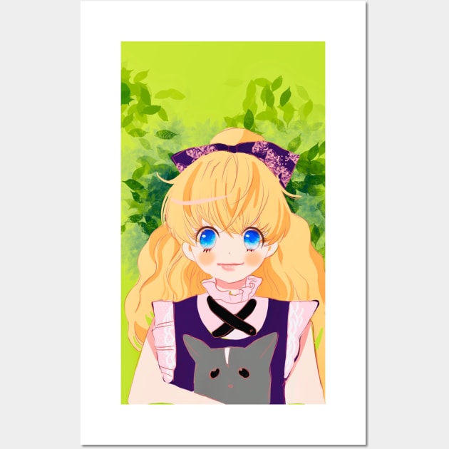 Who made me a princess fanart Korean anime manga WEBTOON Wall Art by meisanmui